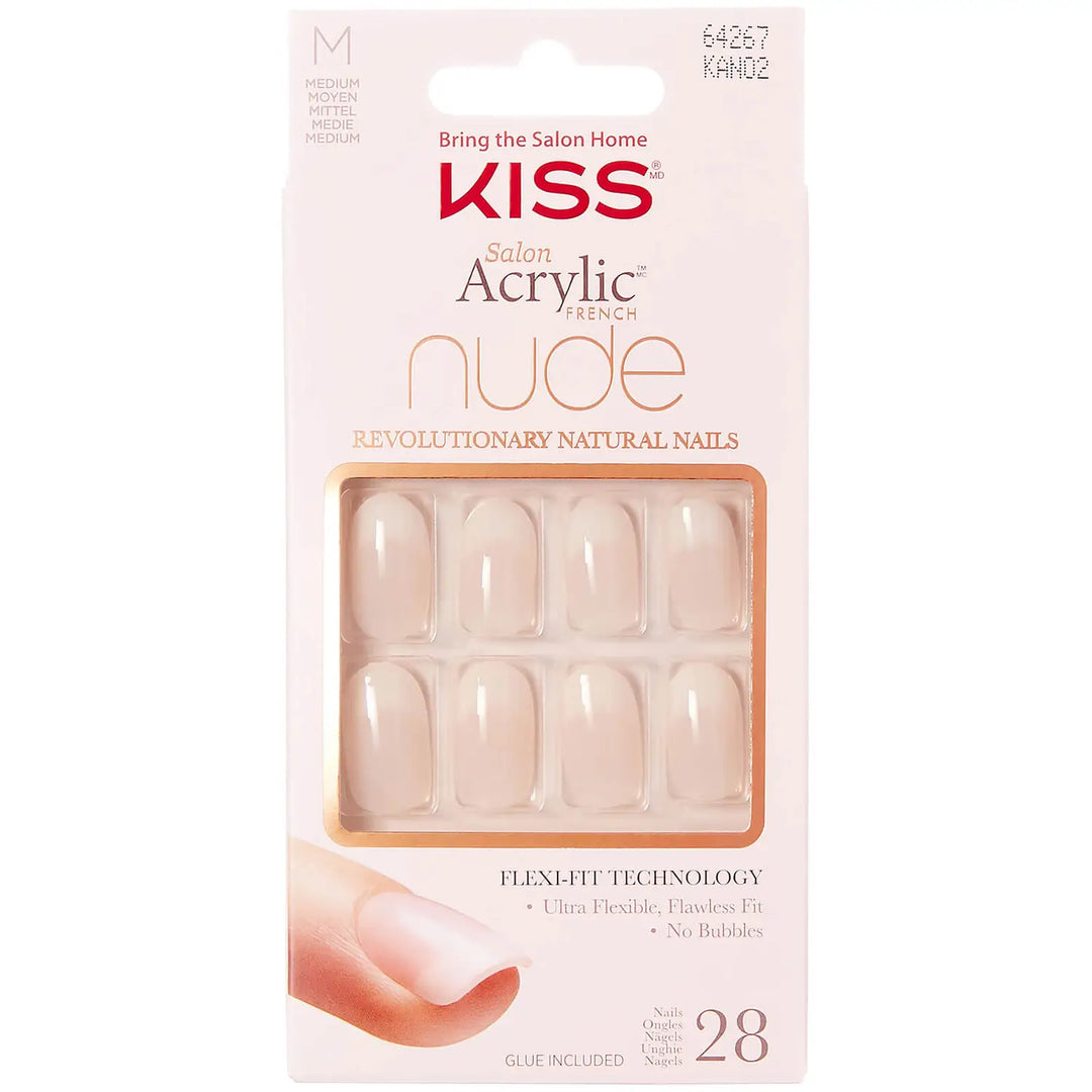 Kiss Nude Acrylic Press On Nails