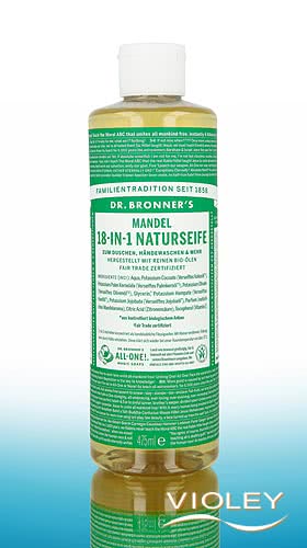 Dr. Bronners 18 In 1 Hemp Almond Pure Castile Soap