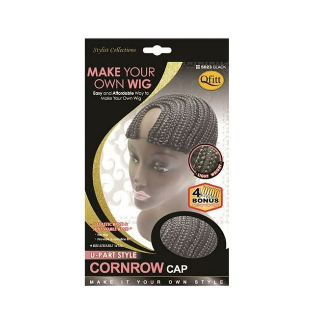 M&M Headgear U Part Cornrow Cap