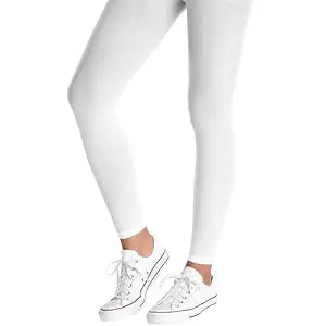 Super Prima Footless Tights (White)