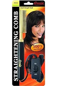 Hot & Hotter Medium Teeth Small Temple Straigtening Comb