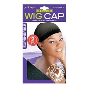 Magic Collection Deluxe Wig Cap (Black)