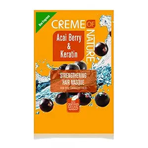 Creme Of Nature Acai Berry & Keratin Strengthening Hair Mask