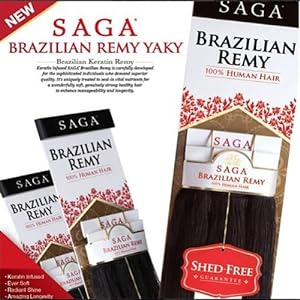 Saga Brazilian Remy Yaky 10" (2)