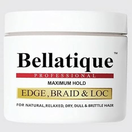 Bellatique Edge, Braid & Loc Gel (Maximum Hold) 4Oz