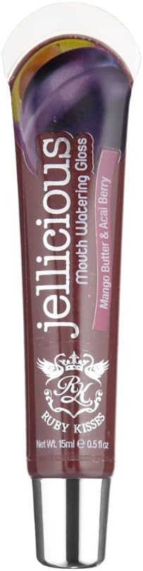 Ruby Kisses Jellicious Lip Gloss (Plum Seduction)