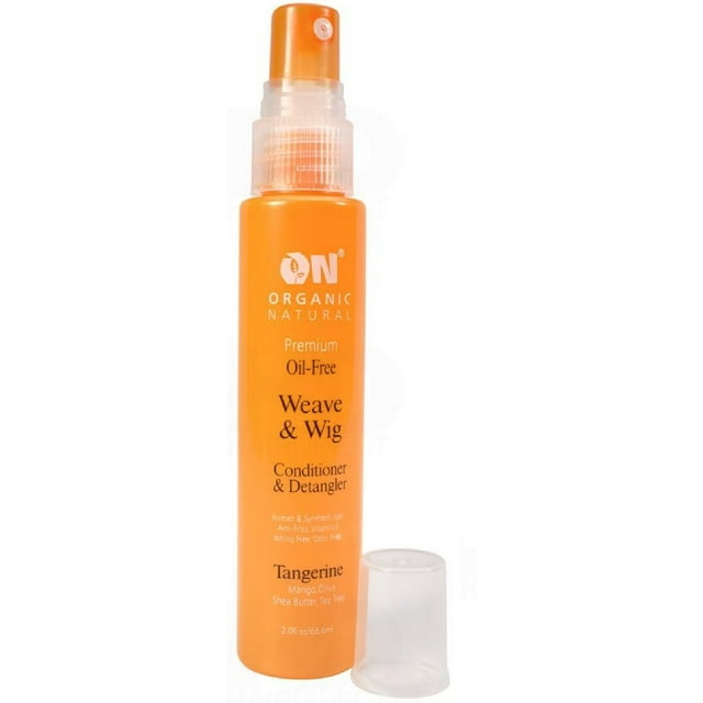 On Natural Weave & Wig Conditioner Detangler (Tangerine)