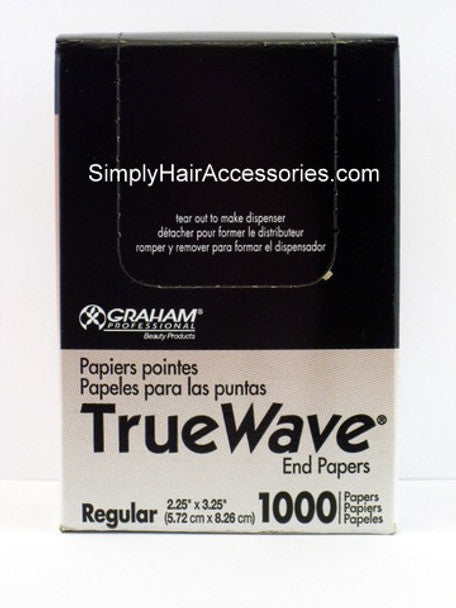 True Wave End Papers