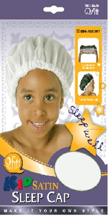Qfitt Kid Satin Sleep Cal White