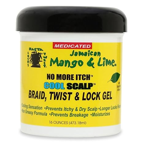 Jamaican Mango & Lime Cool Scalp Braid, Twist, & Loc Gel