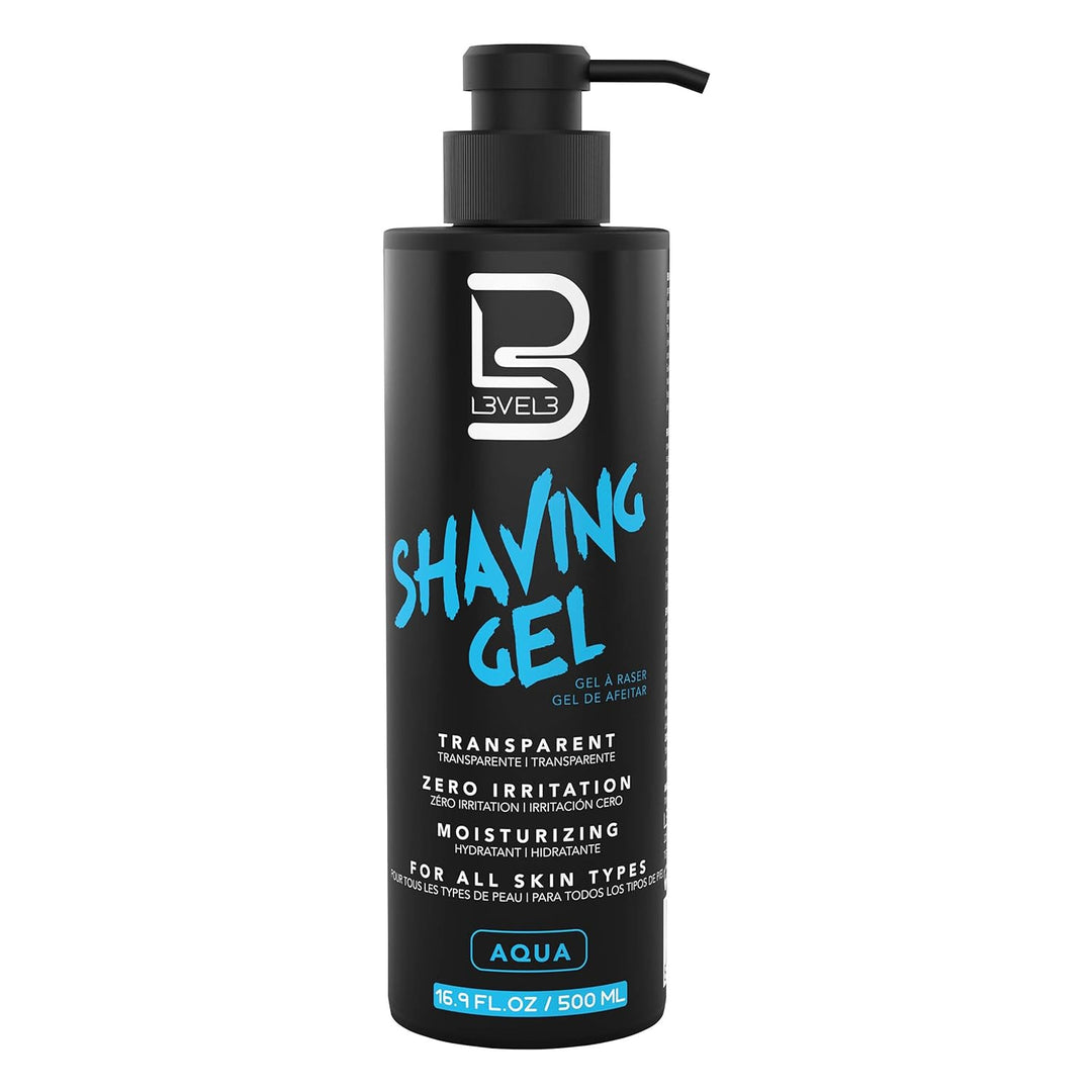 Level 3 Shaving Gel Transparent: Aqua