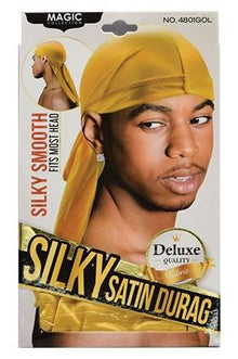 Magic Collection Silky Satin Durag (Gold)