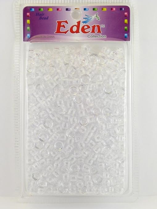 Eden Jumbo Hair Bead Clear