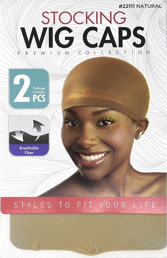 Donna Wig Cap (Beige)