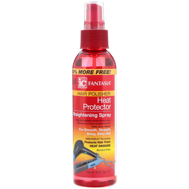 Fantasia Hair Polisher Heat Protectant Straightening Spray