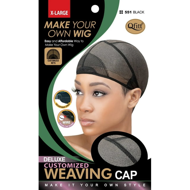 M&M Headgear Petite Deluxe Customized Weaving Cap (Black)