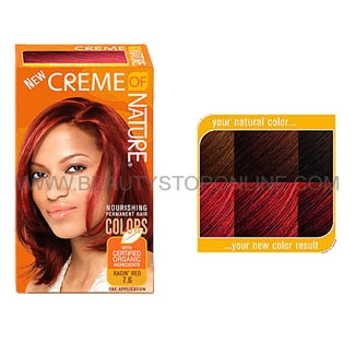 Creme Of Nature Ragin Red