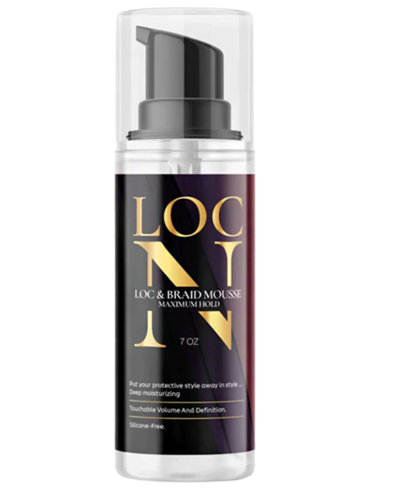 Locn Loc & Braid Mousse (Maximum Hold) 7Oz