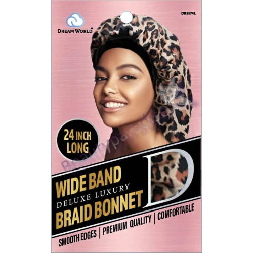 Dream World Wide Band Braid Bonnet Leporad