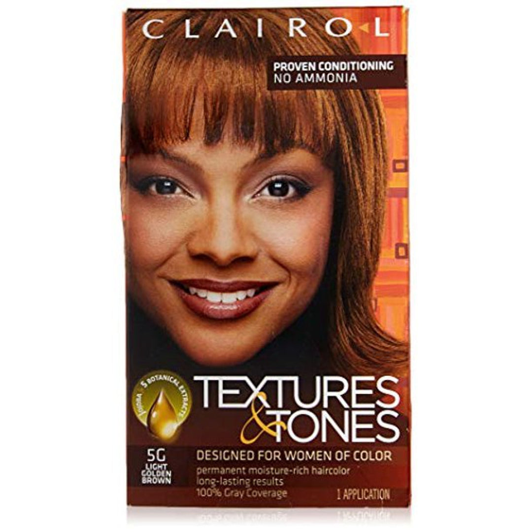 Clairol Texture & Tones Light Golden Brown