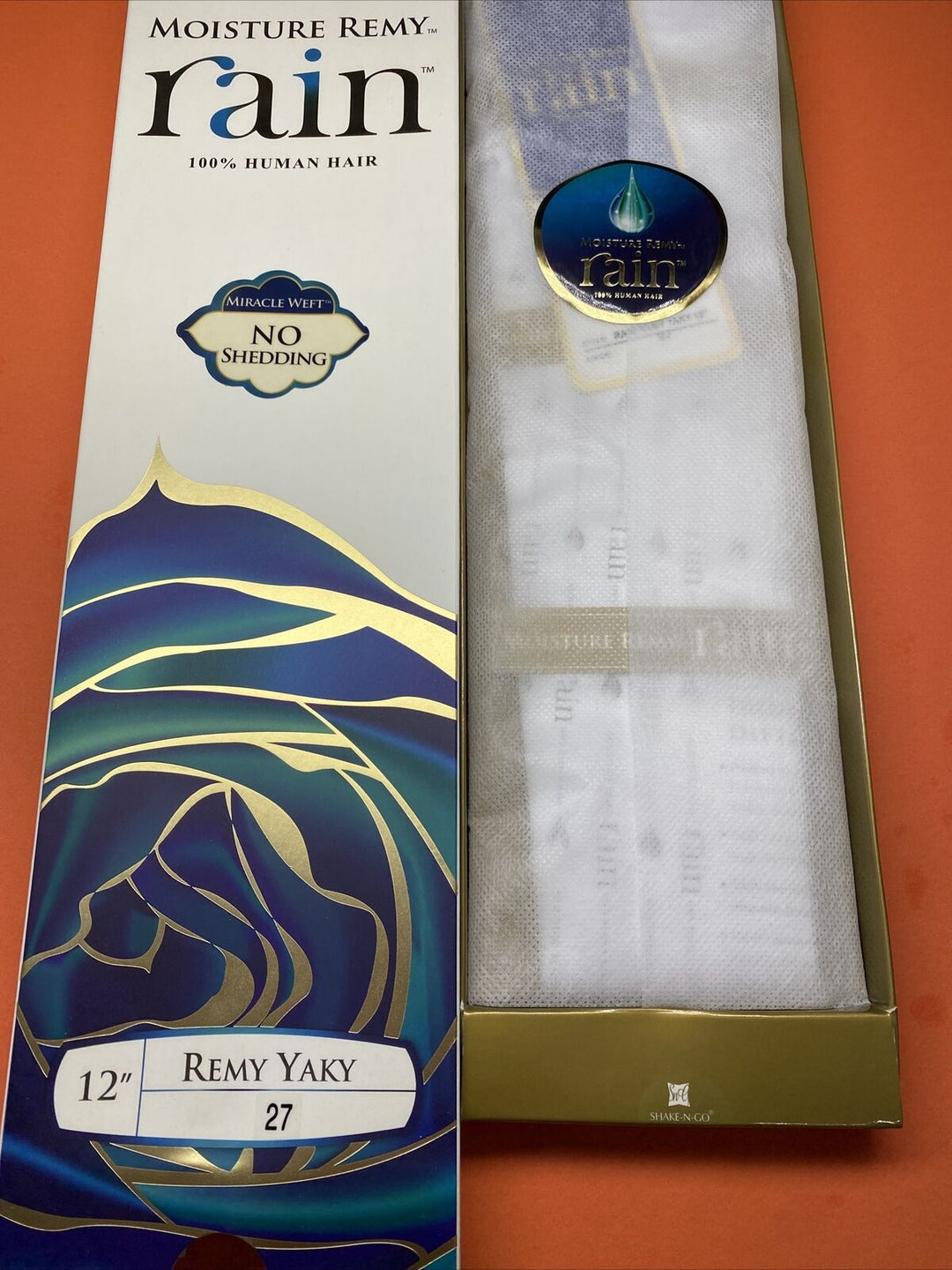 Moisture Remy Rain: Remy Yaky 12" (27)