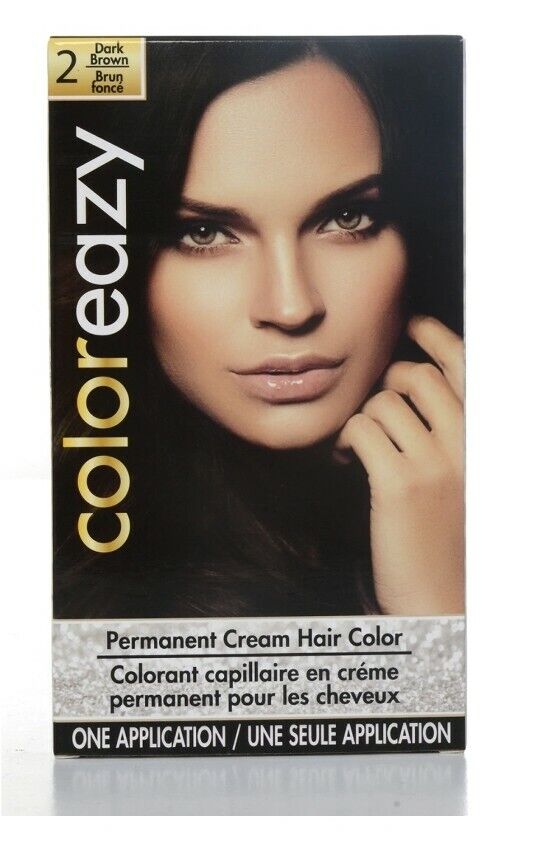 Coloreazy Perm Hair Color Dark Brown