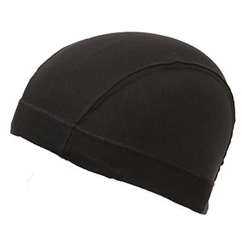 King J Spandex Skull Cap Black
