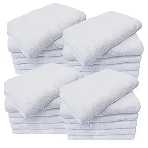 White Towels 15X25