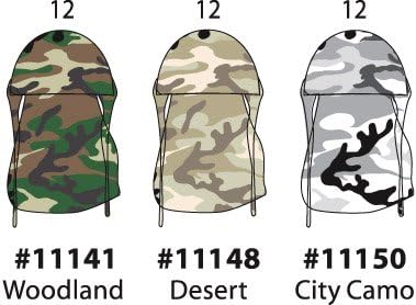 Titan Classic Satin Army Durag (Woodland)