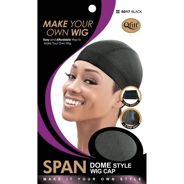 M&M Headgear Sili Band Mesg Wig& Weave Cap (Black)