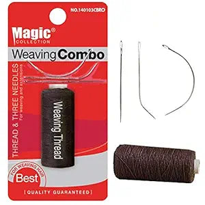 Magic Collection Thread N Needles Weaving Combo Black