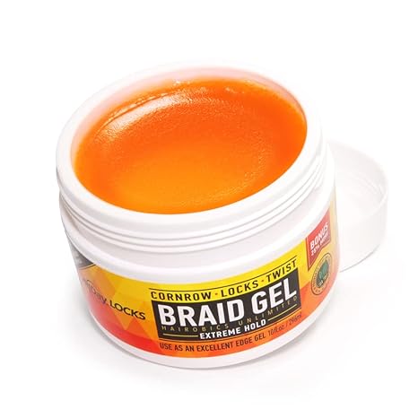All Day Locks Braid Gel (White)