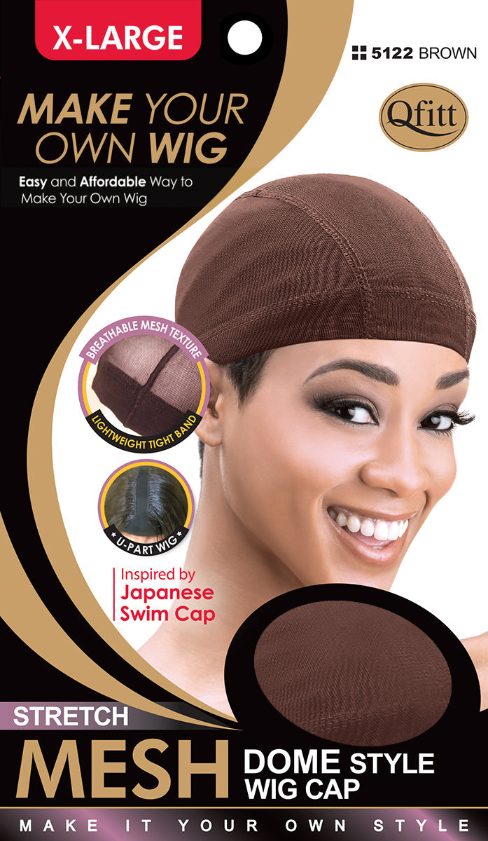 M&M Headgear L Part Stretch Mesh Wig Cap (Black)
