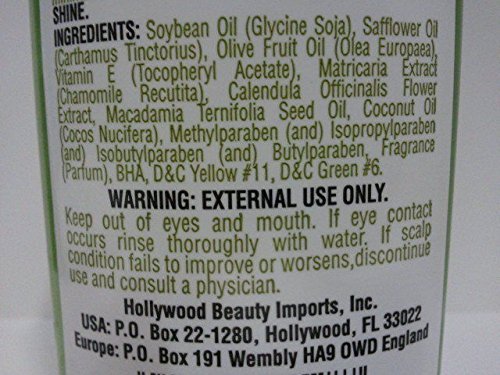 Hollywood Beauty Olive Oil 2Oz