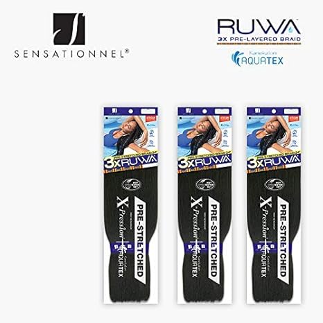 Sensationnel X-Pression 3X Pre Stretched Ruwa 24" (Sm1B/Bg)