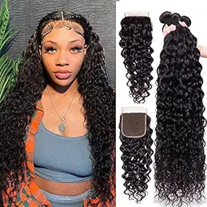 Queen Hair Wet & Wavy Ocean Wave 20"-22"-24" (Natural) Unprocessed