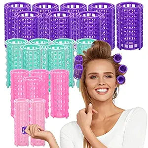 Magic Collection 1" Snap Around Rollers (Black)