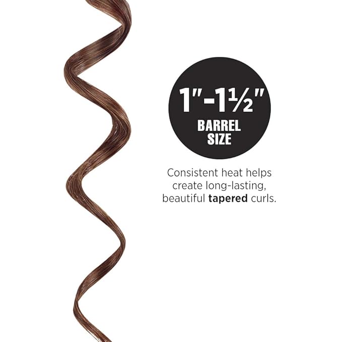 Hot Tools Nano Ceramic Curly-Q Tapered Iron