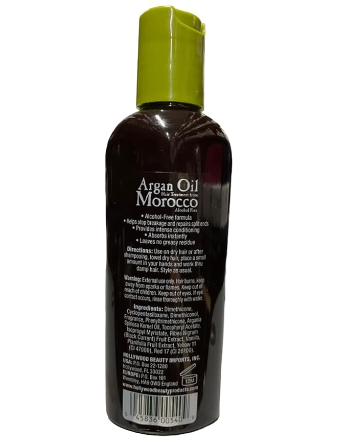 Hollywood Beauty Argan Oil 3Oz