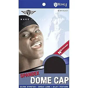 King J Spandex Skull Cap Black