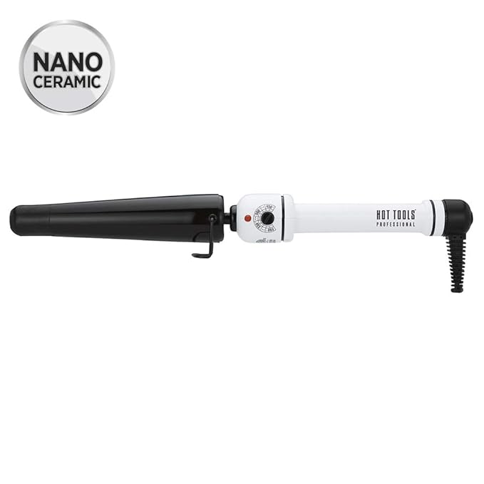 Hot Tools Nano Ceramic Curly-Q Tapered Iron