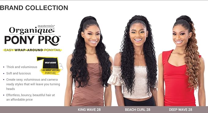 Shake-N-Go Organique Ponytail Loose Deep 28" (Ot/30)