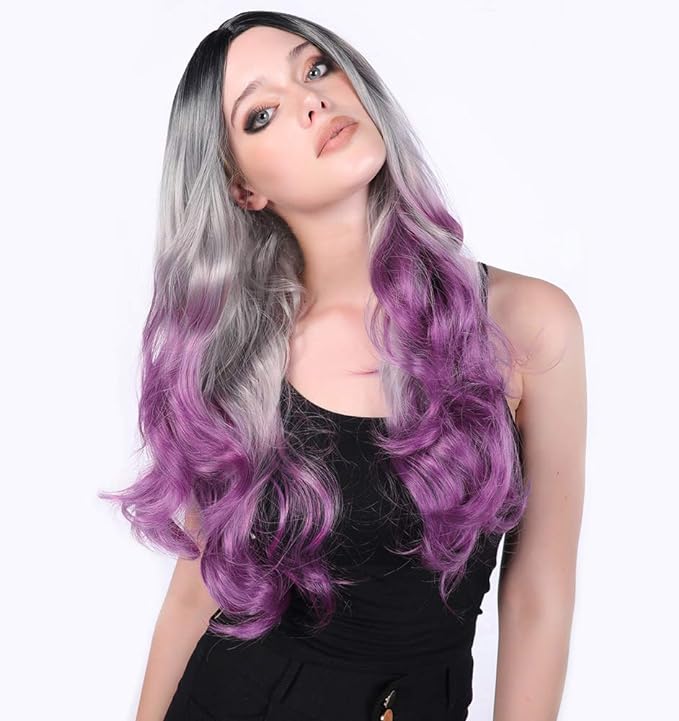 Violet Wig - Blend (2)