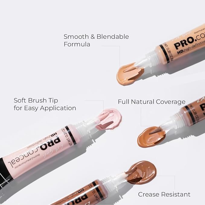 La Girl Hd Concealer - Warm Honey