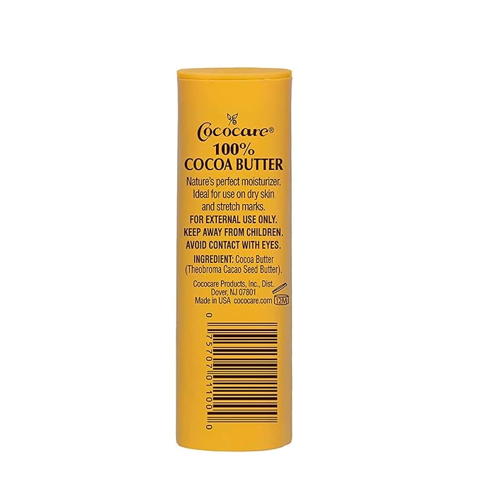 Cococare 100% Cocoa Butter Stick 1Oz