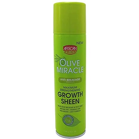 African Pride Olive Miracle Magical Growth Sheen