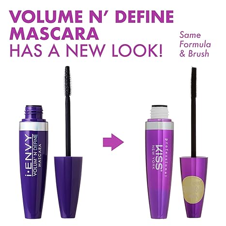 Kiss Volum' N Define Mascara I-Envy (Very Black)