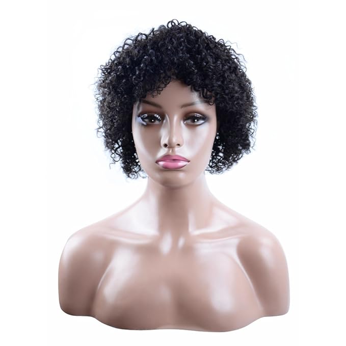 Tina Jerry Curl Wig - Synthetic (1B)