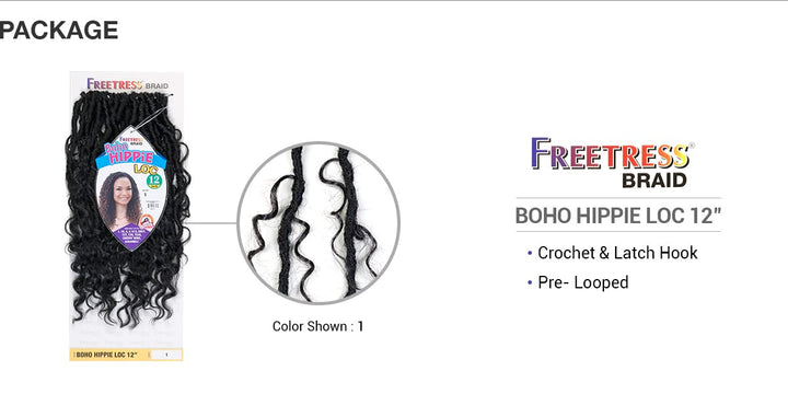 Freetress Boho Hippie Loc 12" (727)