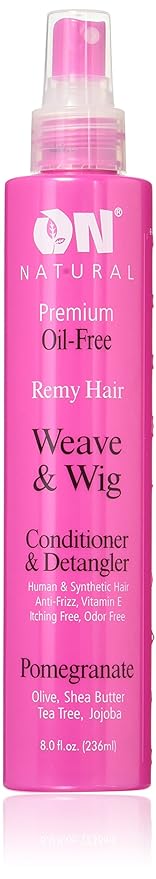 On Natural Weave & Wig Conditioner And Detangler(Pomegranate)